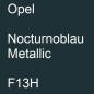 Preview: Opel, Nocturnoblau Metallic, F13H.